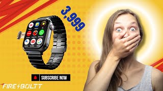 Smartwatch Under ₹3999 🤯 Unbelievable Features amp Price  FireBoltt Review” [upl. by Johnathan]