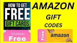 Free Amazon Gift Card Codes 2024 LIVE PROOF  Free Amazon Gift Card Codes 2024 [upl. by Ezar783]