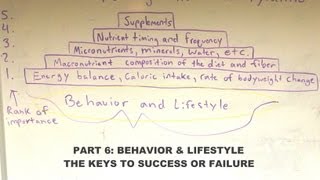 Part 6 Pyramid Overall Theme  Lifestyle amp Behavior [upl. by Tompkins]