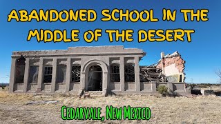 A Large Abandoned School in the New Mexico Desert [upl. by Ellednek]