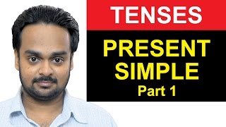 PRESENT SIMPLE TENSE – Part 1 – Where to Use Simple Present – Basic English Grammar [upl. by Geraint]