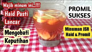 Resep JSR DrZaidul Akbar Minuman Untuk Melancarkan Haid Dengan Bahan Alami [upl. by Yssak825]