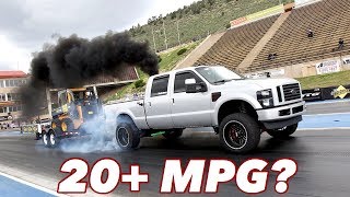 Do diesels really get 20 MPG while towing [upl. by Aderf]