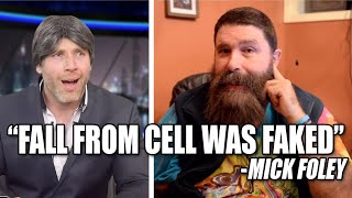 Mick Foley Admits Fall From Hell In A Cell Was “Faked” [upl. by Ahcsropal975]