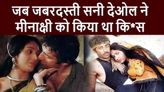 Sunny Deol did such a thing in the movie Dacoit which actress Meenakshi has now revealed [upl. by Nodaj]