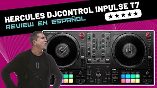 Hercules DJControl Inpulse T7 🇪🇸 Unboxing amp Review [upl. by Ennyrb]