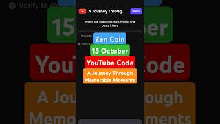 A Journey Through Memorable Moments  Zen Coin YouTube Code Breakdown  Zen Coin YouTube code [upl. by Conn]