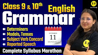 All in One English Grammar  Tenses Modals Determiners Subject Verb Concord Reported Speech [upl. by Eibo810]