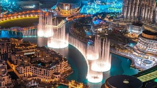 quotExperience the ravishing Burj Khalifa fountain show a dazzling display of light water and musicquot [upl. by Tak]