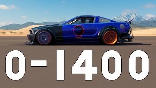 Forza Horizon 3  TOP 10 QUICKEST 01400 CARS BRUTAL ACCELERATIONS [upl. by Pandolfi]