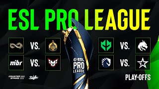 День 2  ESL Pro League Season 20  Playoffs  КРNВОЙ ЭФИР [upl. by Franklin]