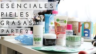 Productos básicos para controlar la piel grasa  Parte2 [upl. by Ardnuasak]