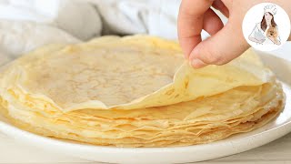 How to make Crepes  French Crepe Recipe [upl. by Meeki728]