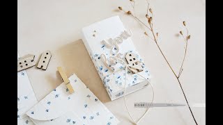 Small gift boxkrabička na malý darček 🎁 🎁 🎁 TUTORIAL [upl. by Kono]