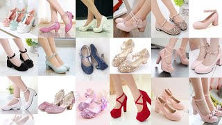 baby girl heel shoes  colourful shoes  top shoes [upl. by Fisuoy229]