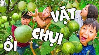 Thái Chuối Dẫn Trẻ Trâu Đi Đại Náo Vườn Ổi Khổng Lồ [upl. by Laohcin]