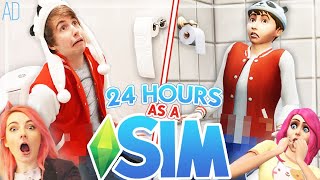 Living As My Sim for 24 Hours [upl. by Yssac]