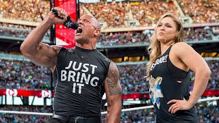 The Rock’s electrifying returns WWE Playlist [upl. by Eehsar]