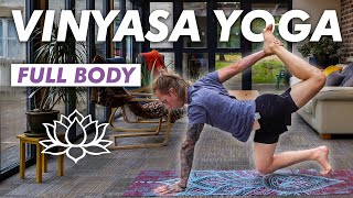 Well Rounded Vinyasa Yoga to Balance The Body and Mind  Intermediate 30 Minute Practice [upl. by Sset358]