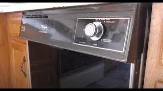 1984 Whirlpool DU3003XL0 Dishwasher Normal Light Cycle [upl. by Dolphin]