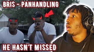 “SHOT HIS PINKY OFF”💥‼️ Bris  Panhandling Offical Music Video  REACTION‼️ [upl. by Yerocaj]