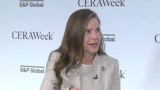 CERAWeek  Executive Interview with Meg Gentle [upl. by Tatianas]