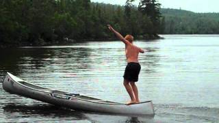 Gunwale Pumping on Gunflint Lake [upl. by Ynnus117]