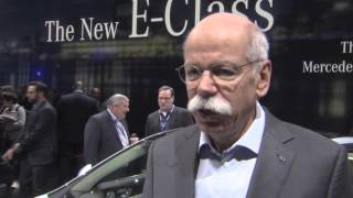 Exclusive Interview Dr Dieter Zetsche Daimler CEO  MercedesBenz NAIAS 2016 [upl. by Victorine]