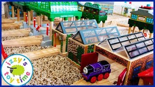 One of our Favorite Prettiest Tracks SHED ROW Thomas and Friends Fun Toy Trains [upl. by Seaman]