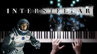 Interstellar Main Theme Hans Zimmer  BEAUTIFUL Piano Version [upl. by Garnett24]