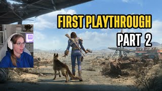 Fallout 4 First Playthrough  Part 2 ☢️ [upl. by Enuahs242]