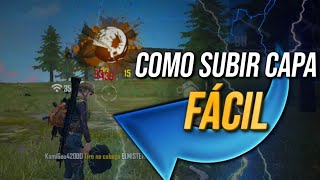 Como Subir Capa No Free Fire  No mobile  Novo Método Para Subir Capa [upl. by Shandra]