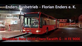 Sound Bus MercedesBenz O530 Citaro Facelift G von Enders Busbetrieb  H FE 9000 ZF Ecomat [upl. by Isoais]