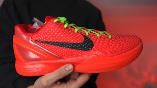 DONT BUY THE NIKE KOBE 6 REVERSE GRINCH FROM KICKWHO SNEAKERS WITHOUT WATCHING THIS [upl. by Doowle]