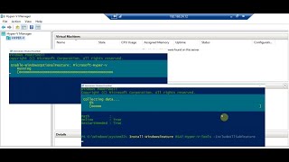 How to install HyperV on Windows Server 2019 using PowerShell [upl. by Morez]