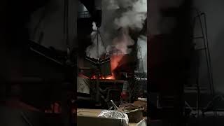 Smelter explosion luckily no one was injured excavators shortvideo trending machine shorts [upl. by Carlotta]