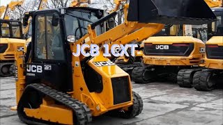 1CXT JCB used track backhoe mini loader for sale [upl. by Novahs]