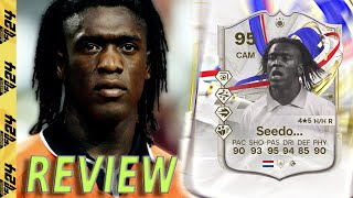 SE HACE 95 CLARENCE SEEDORF SBC GREATS OF THE GAME ICON EA FC 24 [upl. by Alyose]