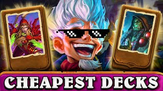 HEARTHSTONE BUDGET DECKS for Whizbangs Workshop Free and Effective [upl. by Ydurt]