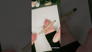 New Style of Calligraphy with pencil✨❤️ art shortsfeed viral musacalligraphy [upl. by Naols]