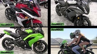 2014 Kawasaki Ninja 650R or Yamaha FZ6R as a Beginner Bike  Charity Program [upl. by Yevreh79]