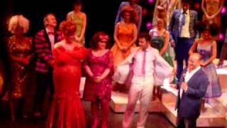 Michael Balls last performance in Hairspray  cast speeches 25th July 2009 [upl. by Aihtibat]