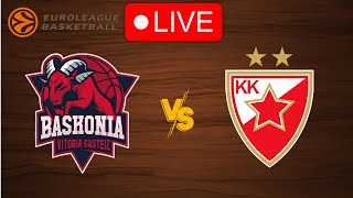 🔴 Live Baskonia vs Crvena zvezda  EuroLeague 20232024  Live Play by Play Scoreboard [upl. by Tihw859]