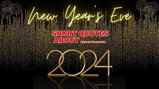 New Years Eve Quotes  Top Inspirational amp Motivational Quotes for New Year [upl. by Trab793]