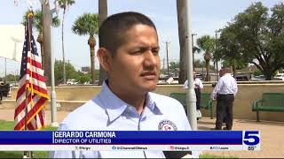 Edinburg wastewater treatment plant improvements underway [upl. by Eleirbag]