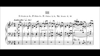 Widor 2 Symphonie op 13 Nr 2  III Andante [upl. by Ahsenod873]