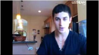 David Henrie Live Chat  07012011 [upl. by Silber]