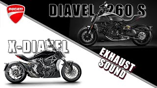 Ducati Diavel 1260 S vs XDiavel Termignoni Exhaust Sound  LOUD REVS [upl. by Lougheed]