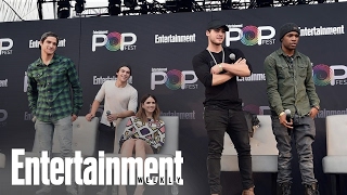 Teen Wolf Tyler Posey Dylan Sprayberry amp Cast Play Truth Or Dare  PopFest  Entertainment Weekly [upl. by Vevine910]