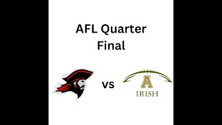 Central Alberta Buccaneers vs Airdrie Irish AFL Quarter Finals 2024 [upl. by Eerahs]